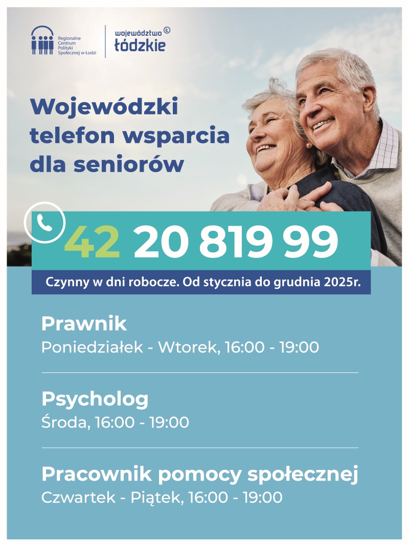 Wojewódzki Telefon Wsparcia dla Seniorów